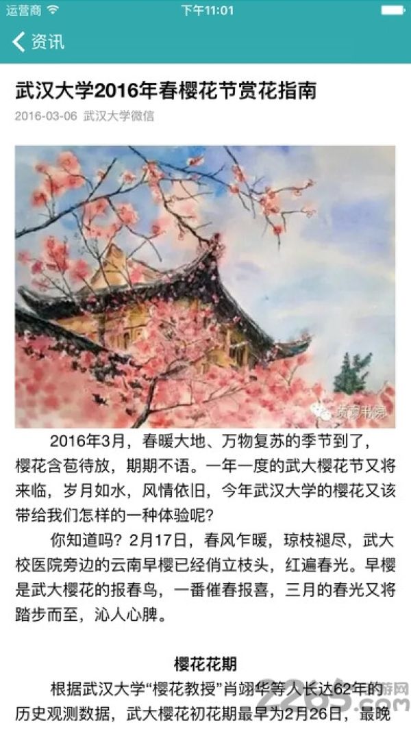 掌上武大app